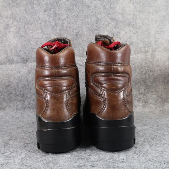 Timberland Shoes Womens 7 Boots Hiking Outdoor Leather Vintage Brown Lace Up Mid - Picture 5 of 16